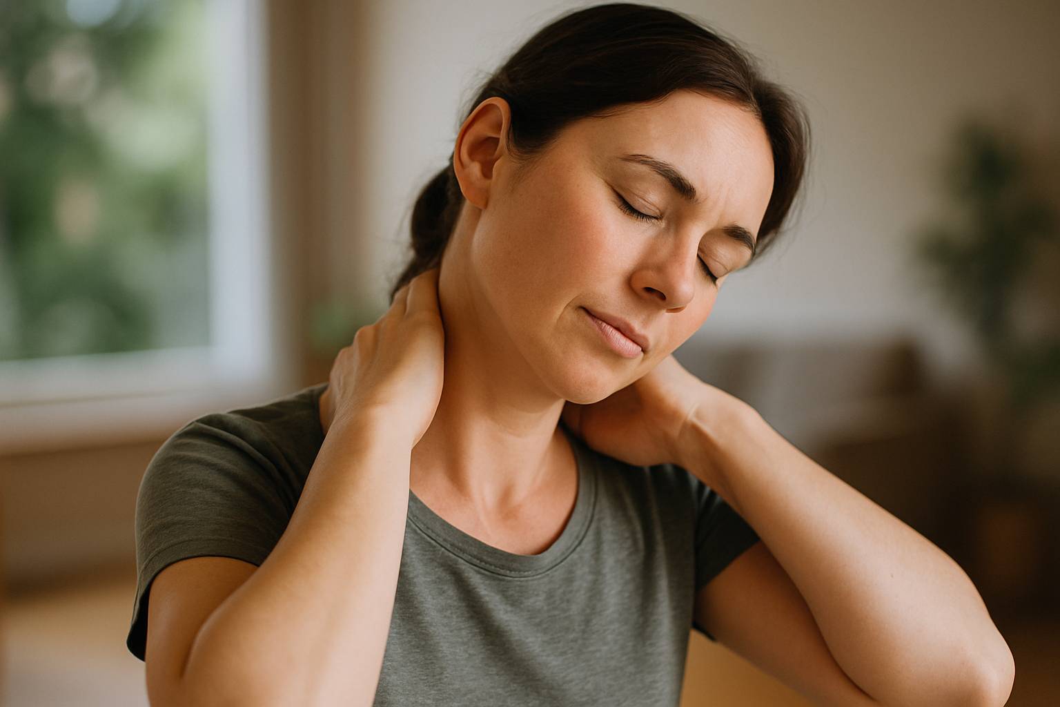 Auto-soin ciblé : relâcher les trapèzes tendus