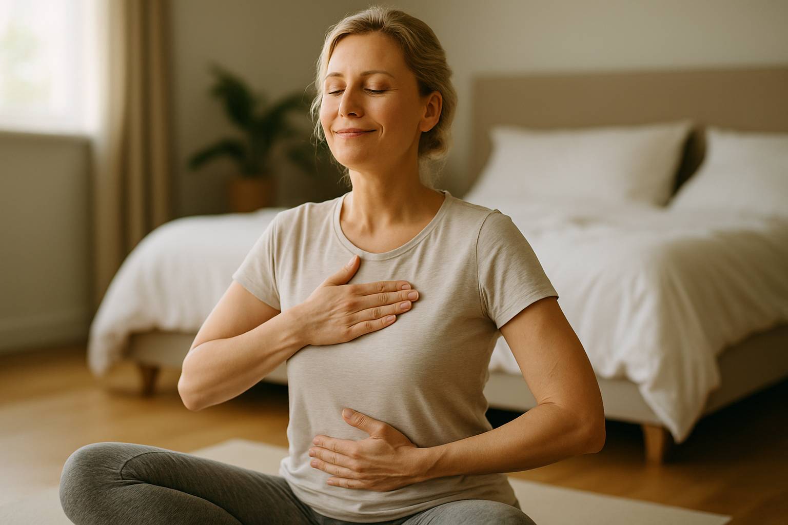 Respirer, masser, relâcher : la routine matinale pour un corps léger et apaisé