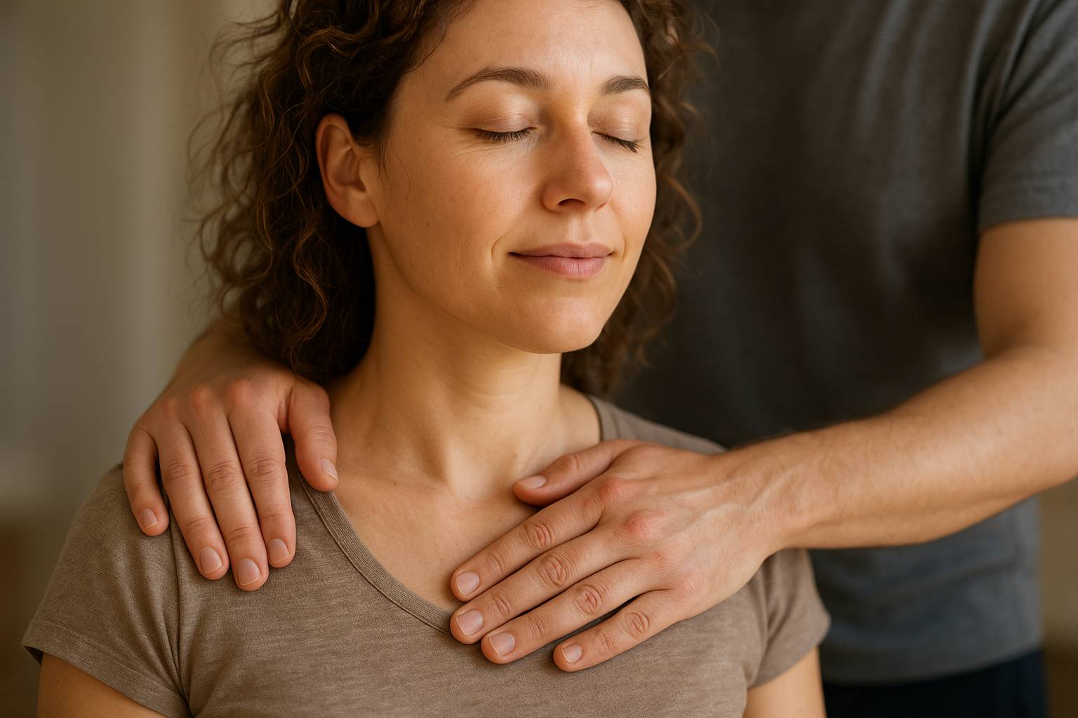 Respiration et toucher : le duo essentiel pour apaiser tensions et retrouver mobilité